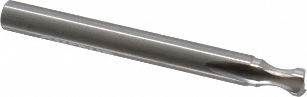 1/4" Diam, 3/8" LOC, 2 Flute Edge-Rounding Router Bit