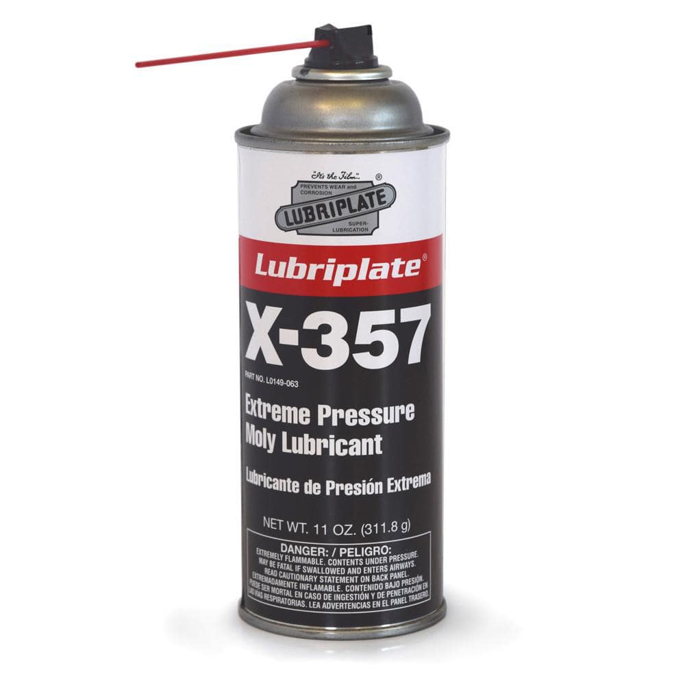 Lubriplate L0149-063 Extreme Pressure Grease: 11 oz Aerosol Can, Lithium & Moly-Disulfide 