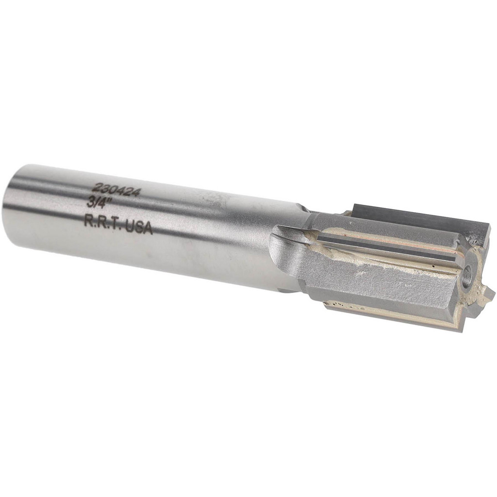 Value Collection 230424 Square End Mill: 3/4 Dia, 1 LOC, 5/8 Shank Dia, 3-5/8 OAL, 4 Flutes, Carbide-Tipped Image