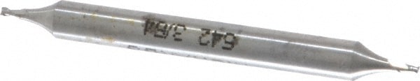 Value Collection 542-0046 Square End Mill: 3/64 Dia, 1/16 LOC, 3/16 Shank Dia, 2 OAL, 2 Flutes, Cobalt Image