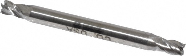 Value Collection 549-0156 Square End Mill: 5/32 Dia, 15/64 LOC, 3/16 Shank Dia, 2 OAL, 4 Flutes, Cobalt Image