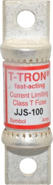 Cooper Bussmann JJS-100 Cartridge Fast-Acting Fuse: T, 100 A, 3/4" Dia Image