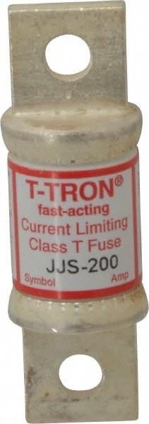 Cooper Bussmann JJS-200 Cartridge Fast-Acting Fuse: T, 200 A, 22.2 mm Dia Image