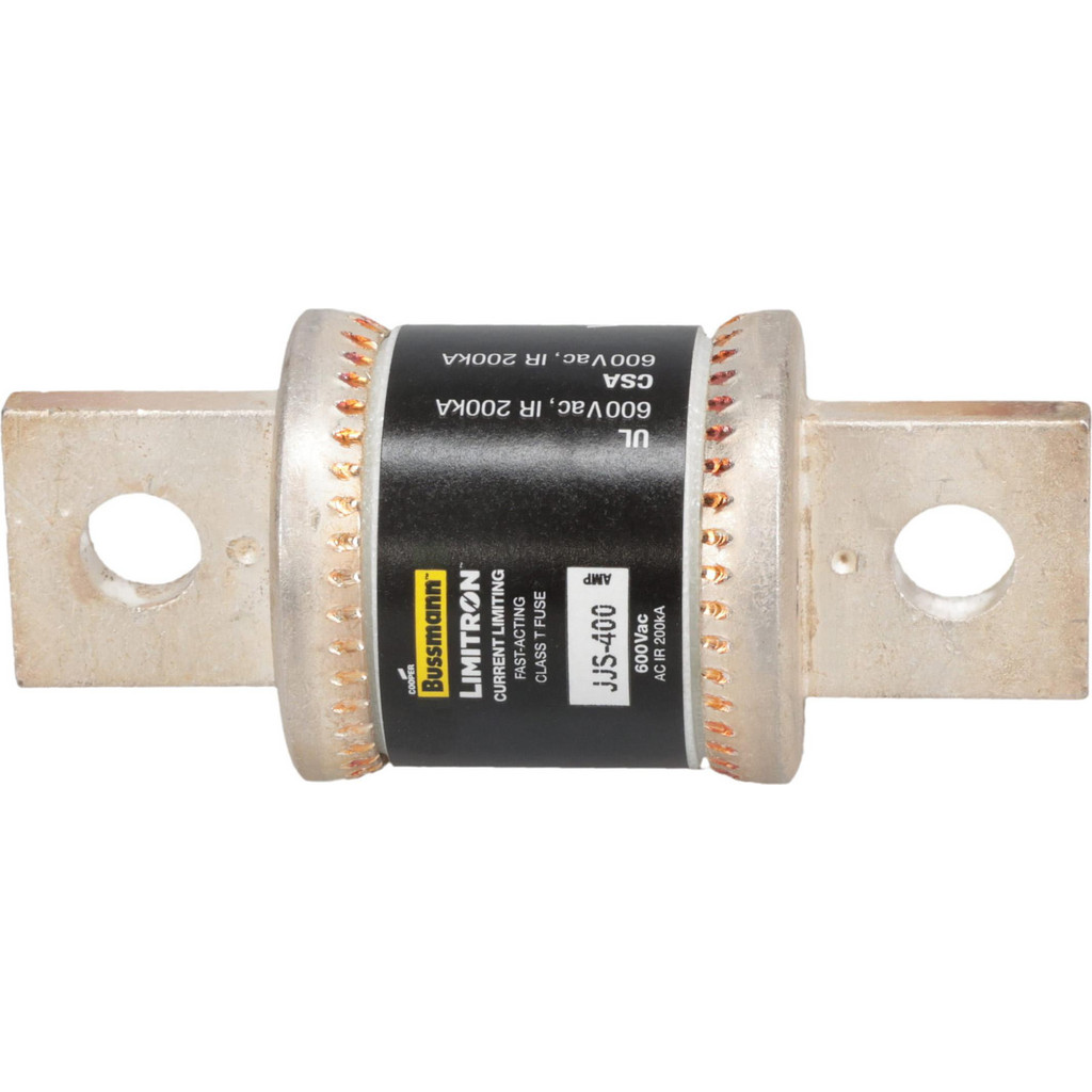 Cooper Bussmann General Purpose Fuse: Fast-Acting, T, 600 V, 400 A - 3-5/8" OAL, 1" Dia | Part #JJS-400