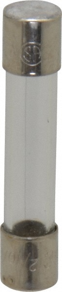 Cartridge Fast-Acting Fuse: 0.2 A, 1-1/4" OAL, 1/4" Dia