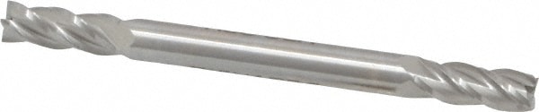 Value Collection 847-0187 Square End Mill: 3/16 Dia, 1/2 LOC, 3/16 Shank Dia, 2-1/4 OAL, 4 Flutes, High Speed Steel Image