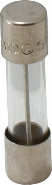 Cartridge Time Delay Fuse: 0.25 A, 20 mm OAL, 5 mm Dia