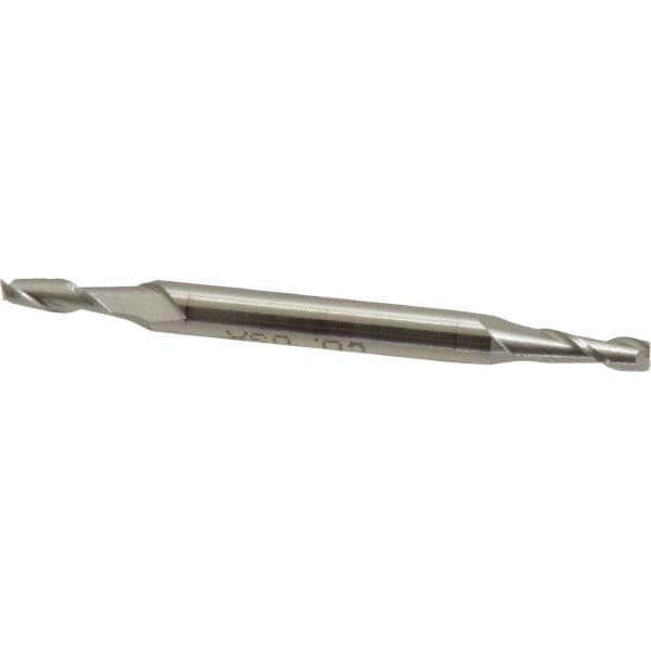 Value Collection 540-0125 Square End Mill: 1/8 Dia, 3/8 LOC, 3/16 Shank Dia, 2-1/4 OAL, 2 Flutes, Cobalt Image