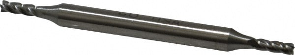 Value Collection 547-0093 Square End Mill: 3/32 Dia, 9/32 LOC, 3/16 Shank Dia, 2-1/4 OAL, 4 Flutes, Cobalt Image