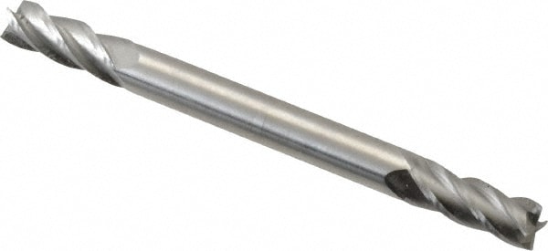 Value Collection 547-0187 Square End Mill: 3/16 Dia, 1/2 LOC, 3/16 Shank Dia, 2-1/4 OAL, 4 Flutes, Cobalt Image