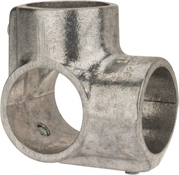 Hollaender 0.0000011 1-1/4" Pipe, Side Outlet Tee-E, Aluminum Alloy Tee Pipe Rail Fitting 
