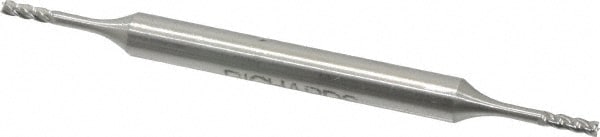 Value Collection 851-0062 Square End Mill: 1/16 Dia, 7/32 LOC, 3/16 Shank Dia, 2-1/2 OAL, 4 Flutes, High Speed Steel Image