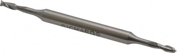 Value Collection 544-0093 Square End Mill: 3/32 Dia, 9/32 LOC, 3/16 Shank Dia, 2-5/8 OAL, 2 Flutes, Cobalt Image