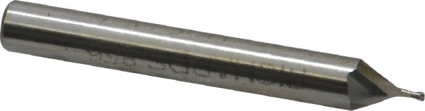 Value Collection 856-.035 Square End Mill: 0.035 Dia, 0.052 LOC, 3/16 Shank Dia, 1-1/2 OAL, 2 Flutes, High Speed Steel Image