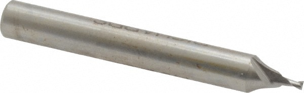 Value Collection 856-.045 Square End Mill: 0.045 Dia, 0.067 LOC, 3/16 Shank Dia, 1-1/2 OAL, 2 Flutes, High Speed Steel Image