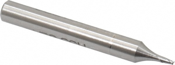 Value Collection 856-.050 Square End Mill: 3/64 Dia, 0.075 LOC, 3/16 Shank Dia, 1-1/2 OAL, 2 Flutes, High Speed Steel Image