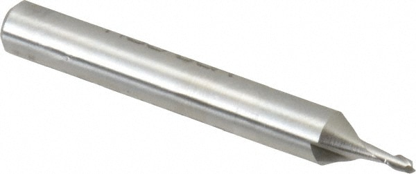 Value Collection 856-.055 Square End Mill: 0.055 Dia, 0.082 LOC, 3/16 Shank Dia, 1-1/2 OAL, 2 Flutes, High Speed Steel Image