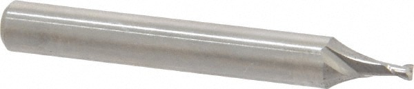 Value Collection 856-.060 Square End Mill: 1/16 Dia, 3/32 LOC, 3/16 Shank Dia, 1-1/2 OAL, 2 Flutes, High Speed Steel Image