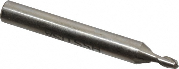 Value Collection 856-.090 Square End Mill: 3/32 Dia, 0.135 LOC, 3/16 Shank Dia, 1-1/2 OAL, 2 Flutes, High Speed Steel Image