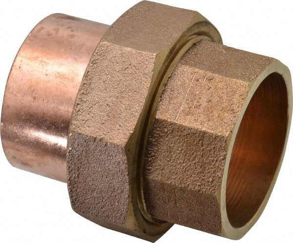 Details about   G1/2 Copper Union Fitting with Sweat for 19mm Nominal Size Pipes 2Pcs 