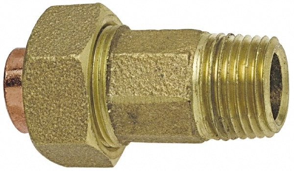 NIBCO B260750 Cast Copper Pipe Union: 2-1/2" Fitting, C x M, Pressure Fitting Image