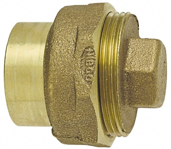 NIBCO Drain Waste Vent Cleanout 2 Fitting FTG X CO With Plug   7194311 11 