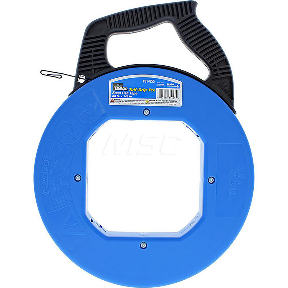 Ideal Fish Tape; Tape Type Fish; Material BluedSteel; Tape Width