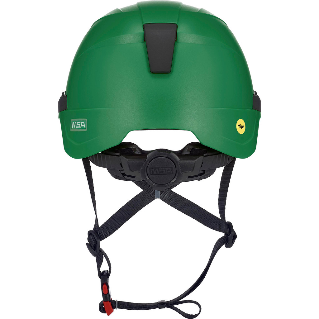 MSA - Rescue Helmet: Ratchet Adjustment, 4-Point Suspension, ABS | MSC ...