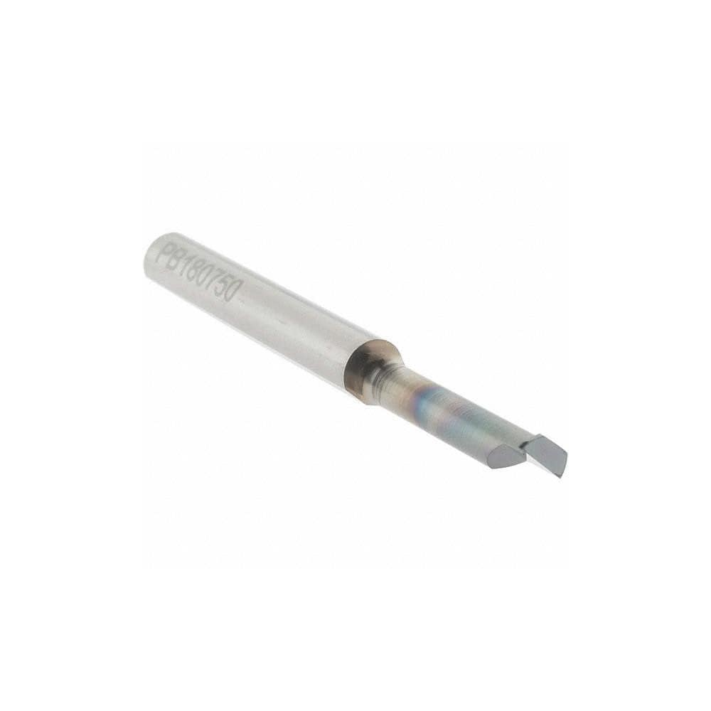 Micro 100 3.000 AlTiN Coated Right Hand Quick Change Boring Tool.200 Bore Dia QBT-2001500X 1.50 Bore Depth.030 An Micro 100 3.000 AlTiN Coated Right Hand Quick Change Boring Tool.200 Bore Dia QBT-2001500X 1.50 Bore Depth.030 An