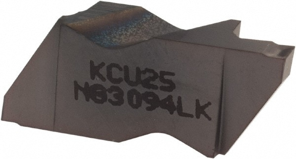 Kennametal - Grooving Insert: NG3094K KCU25, Solid Carbide