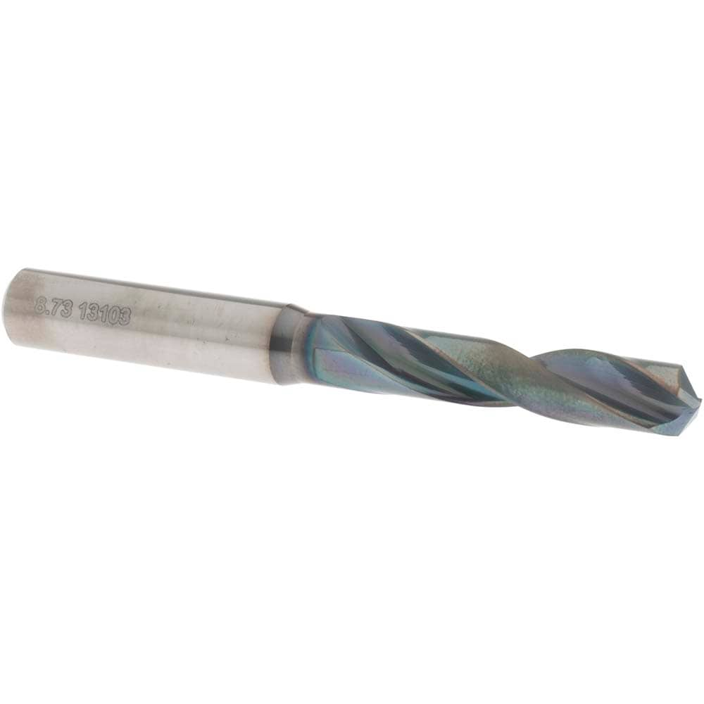 OSG HP243-3437 Screw Machine Length Drill Bit: 0.3437" Dia, 140 °, Solid Carbide Image