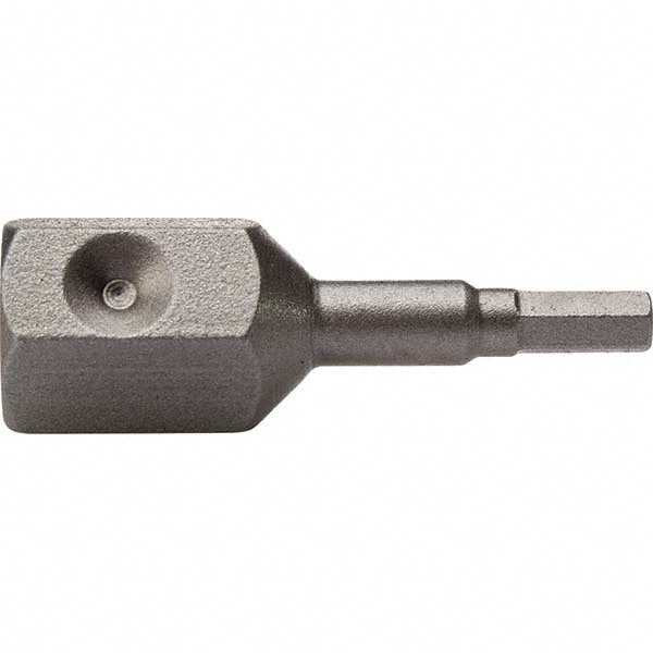 Hex Screwdriver Insert Bit: 7/16" Drive, 3/32" Hex, 1-3/8" OAL