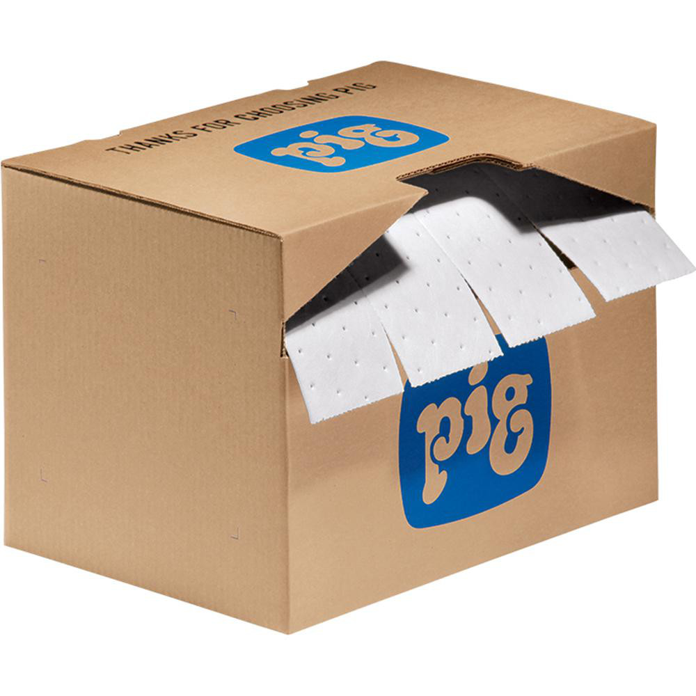 Sorbent Roll: For Oil Only, Heavy Weight, 60' Long, 15' Long, 7.9 gal