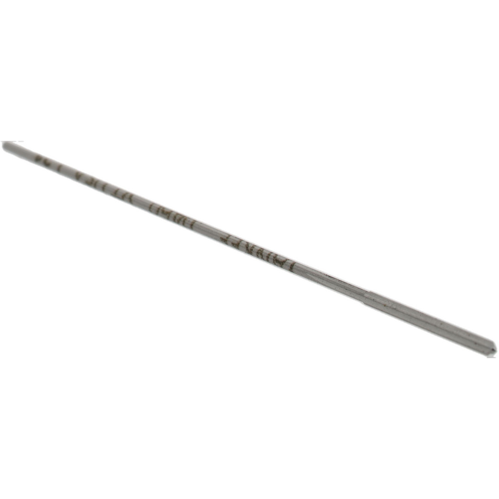 Made in USA 433-0.0460 Chucking Reamer: 0.046" Dia, 2-1/2" OAL, 1/2" Flute Length, Straight Shank, High Speed Steel Image