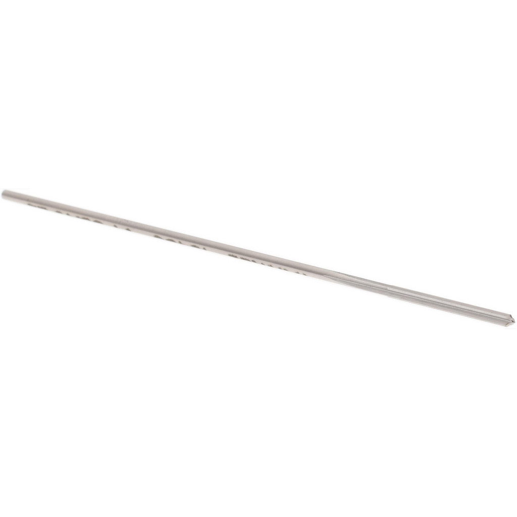 Made in USA 433-0.0490 Chucking Reamer: 0.049" Dia, 2-1/2" OAL, 1/2" Flute Length, Straight Shank, High Speed Steel Image