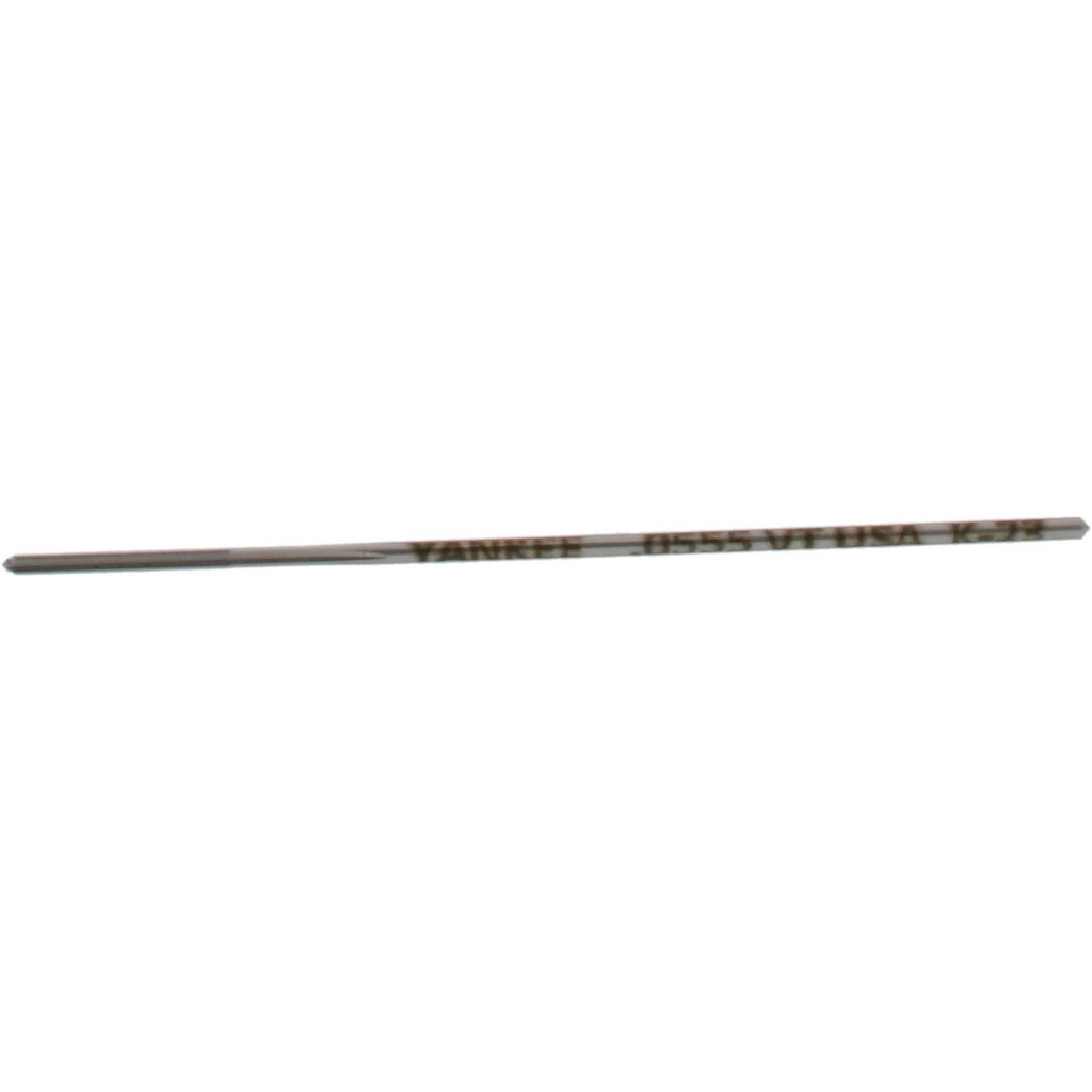 Made in USA 433-0.0555 Chucking Reamer: 0.0555" Dia, 2-1/2" OAL, 1/2" Flute Length, Straight Shank, High Speed Steel Image