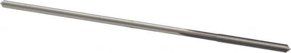 Made in USA 433-0.1035 Chucking Reamer: 0.1035" Dia, 3-1/2" OAL, 7/8" Flute Length, Straight Shank, High Speed Steel Image