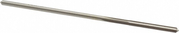 Made in USA 433-0.1070 Chucking Reamer: 0.107" Dia, 3-1/2" OAL, 7/8" Flute Length, Straight Shank, High Speed Steel Image