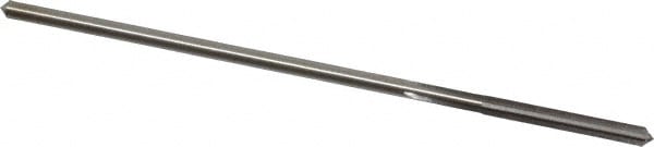 Made in USA 433-0.1080 Chucking Reamer: 0.108" Dia, 3-1/2" OAL, 7/8" Flute Length, Straight Shank, High Speed Steel Image