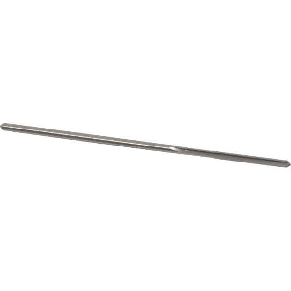 Made in USA 433-0.1085 Chucking Reamer: 0.1085" Dia, 3-1/2" OAL, 7/8" Flute Length, Straight Shank, High Speed Steel Image