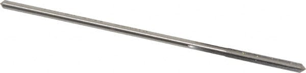 Made in USA 433-0.1105 Chucking Reamer: 0.1105" Dia, 3-1/2" OAL, 7/8" Flute Length, Straight Shank, High Speed Steel Image