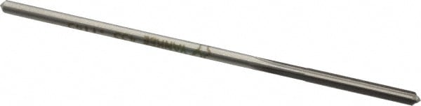 Made in USA 433-0.1145 Chucking Reamer: 0.1145" Dia, 3-1/2" OAL, 7/8" Flute Length, Straight Shank, High Speed Steel Image