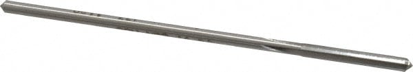 Made in USA 433-0.1180 Chucking Reamer: 0.118" Dia, 3-1/2" OAL, 7/8" Flute Length, Straight Shank, High Speed Steel Image