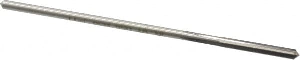 Made in USA 433-0.1195 Chucking Reamer: 0.1195" Dia, 3-1/2" OAL, 7/8" Flute Length, Straight Shank, High Speed Steel Image