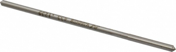 Made in USA 433-0.1235 Chucking Reamer: 0.1235" Dia, 3-1/2" OAL, 7/8" Flute Length, Straight Shank, High Speed Steel Image