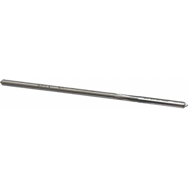 Made in USA 433-0.1245 Chucking Reamer: 0.1245" Dia, 3-1/2" OAL, 7/8" Flute Length, Straight Shank, High Speed Steel Image