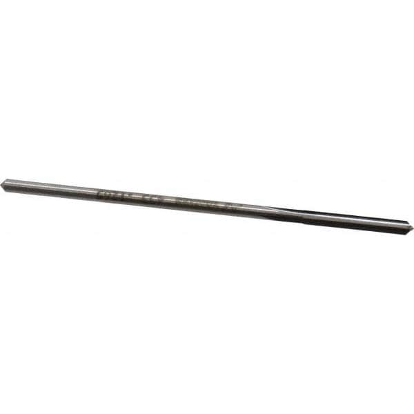 Made in USA 433-0.1265 Chucking Reamer: 0.1265" Dia, 3-1/2" OAL, 7/8" Flute Length, Straight Shank, High Speed Steel Image