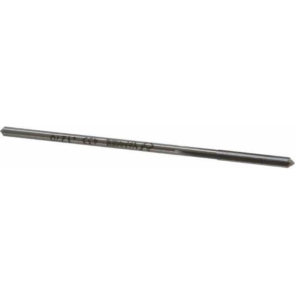 Made in USA 433-0.1270 Chucking Reamer: 0.127" Dia, 3-1/2" OAL, 7/8" Flute Length, Straight Shank, High Speed Steel Image