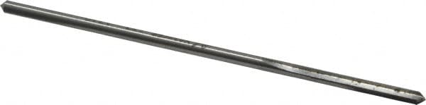 Made in USA 433-0.1340 Chucking Reamer: 0.134" Dia, 3-1/2" OAL, 7/8" Flute Length, Straight Shank, High Speed Steel Image