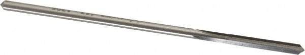 Made in USA 433-0.1395 Chucking Reamer: 0.1395" Dia, 4" OAL, 1" Flute Length, Straight Shank, High Speed Steel Image